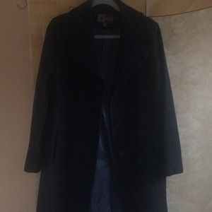 Annie Klein winter wool coat 3/4 length